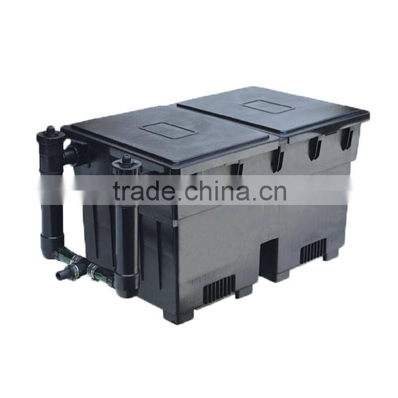 Factory price and supply black housing fish pool filter