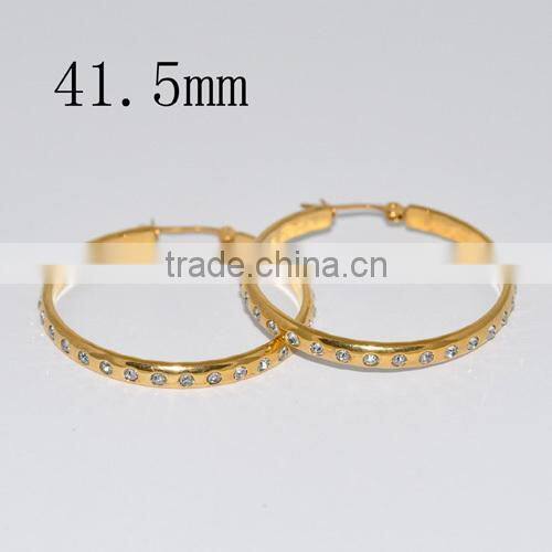 new 2016 latest gold earring design,fashionable jewelry gold earring women in competitive price