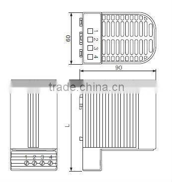 2014 new Touch-safe catalytic propane heater 06010.0-00