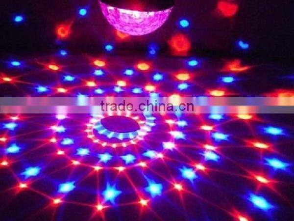Remote control DMX512 6*1w magic ball disco magic ball
