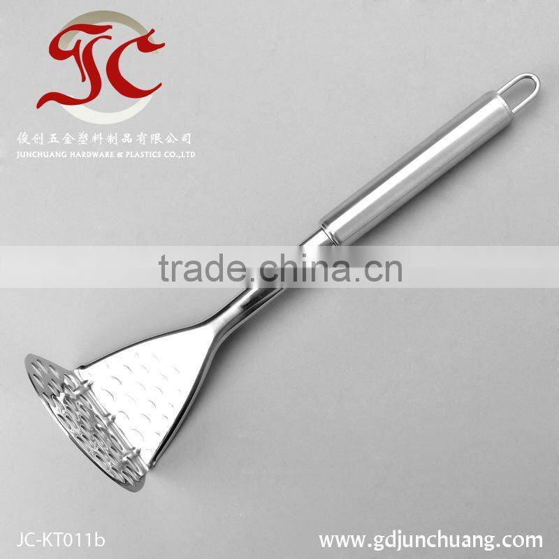 S/Steel handle multi potato masher for kitchenware