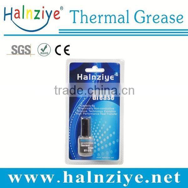 HY880 best high temperature/pressure nano thermal conductive tube industrial silicone paste with MSDS for cpu cooler