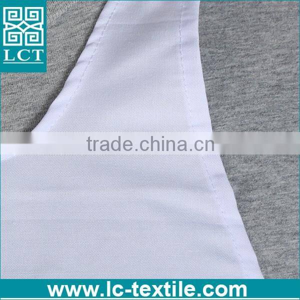 wholesale in stcok bulk cheap white blank bib polyester apron for india