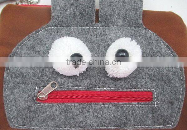 Cute Ugly Baby Rabbit Fabrics Woman Coin Wallet Wholesale ZTCW-0012
