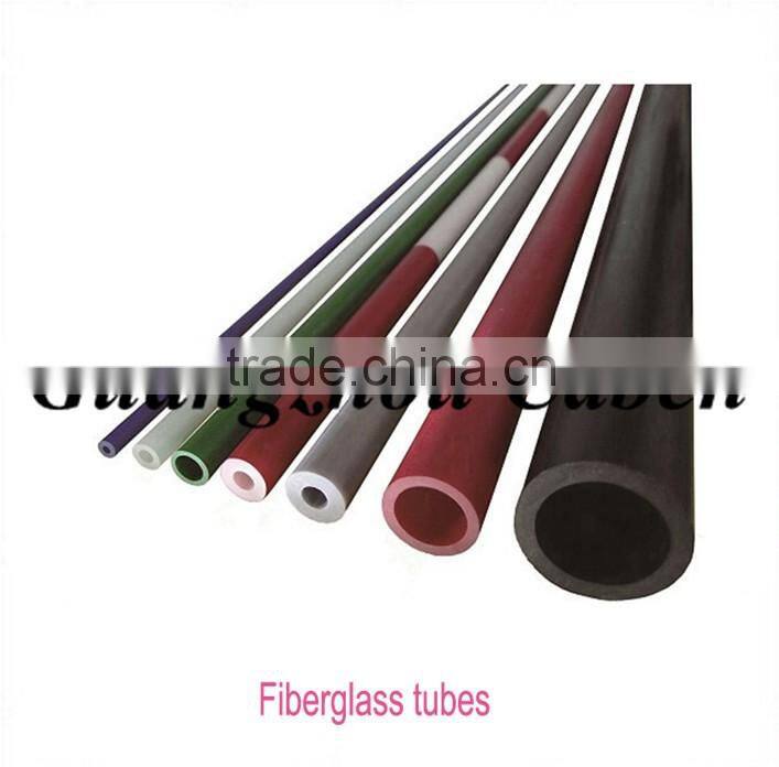 China supply super strength fiberglass hollow rods manufacturers