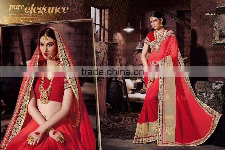 Sea Green Georgette On Net Lehenga Saree