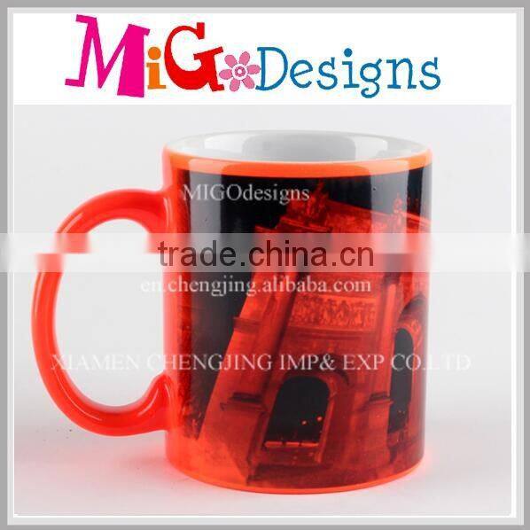 Wholesale Large Color Ceramic Lovely Decorative Ceramic Mugs