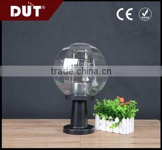 different types high transmittance plastic outdoor acrylic ball lawn lamp