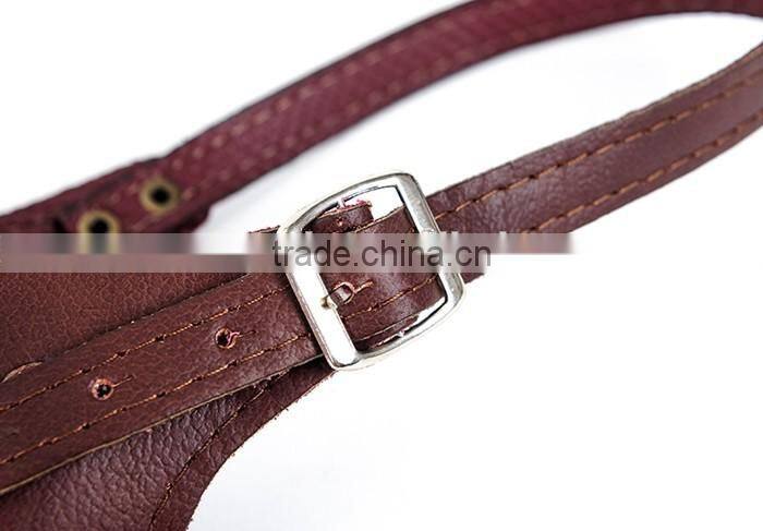 Comfortable Breathing Leather Pet Muzzle, Custom Dog Mouth Mask, Mouth Cover