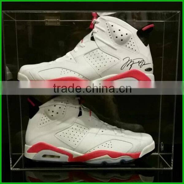 High Custom Acrylic Shoe Box Transparent