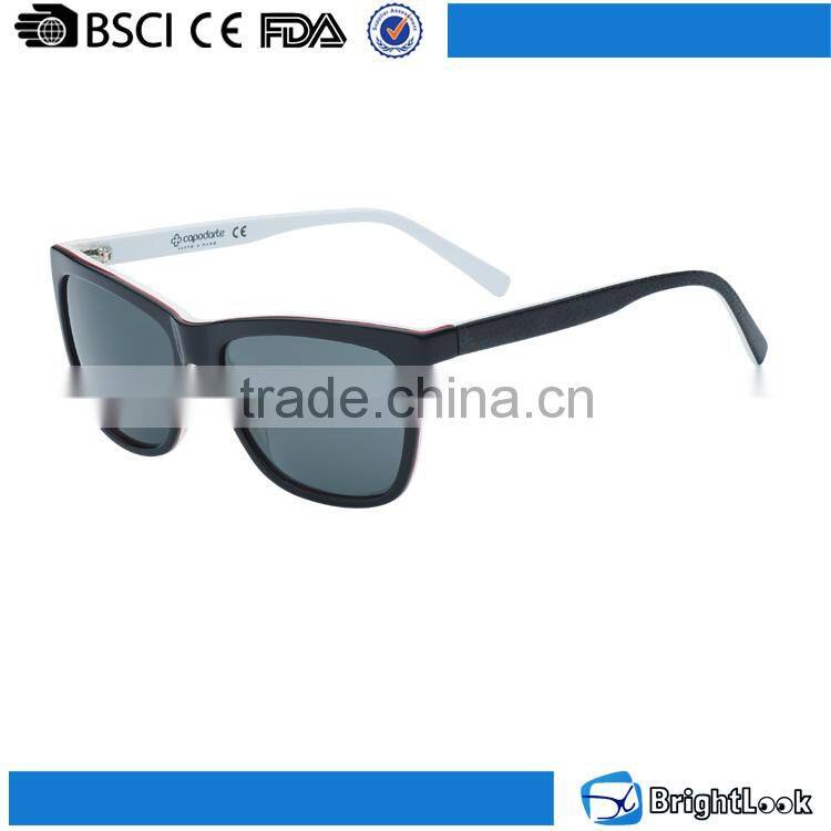 2016 Vintage three-colour stylist women fashion plastic sunglasses