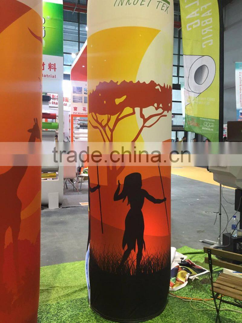 100% polyester woven stretch light box fabirc