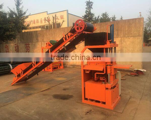 2014 Hot Sell Interlocking Soil Brick Machine