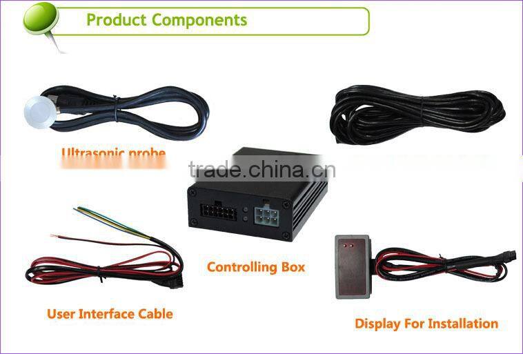 ULS-200 ultrasonic water tank level sensor for gps tracking system RS232 /485 and 0-5v output