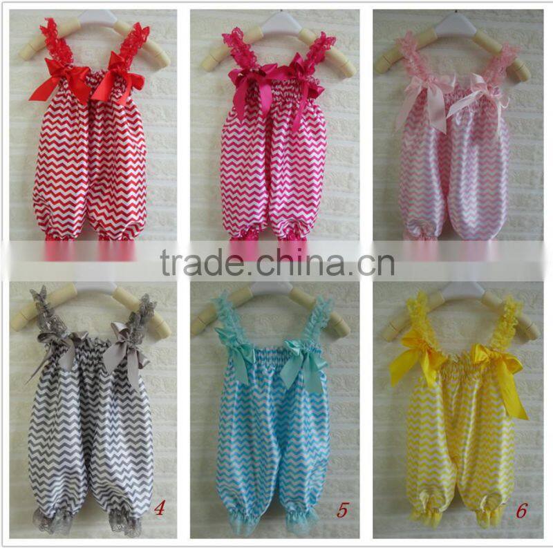 New Chevron Satin Romper Zig Zag Knicker Bockers Chatter Marks Baby Bubble Knickers Baby Knickers Summer cotton Bubble Romper