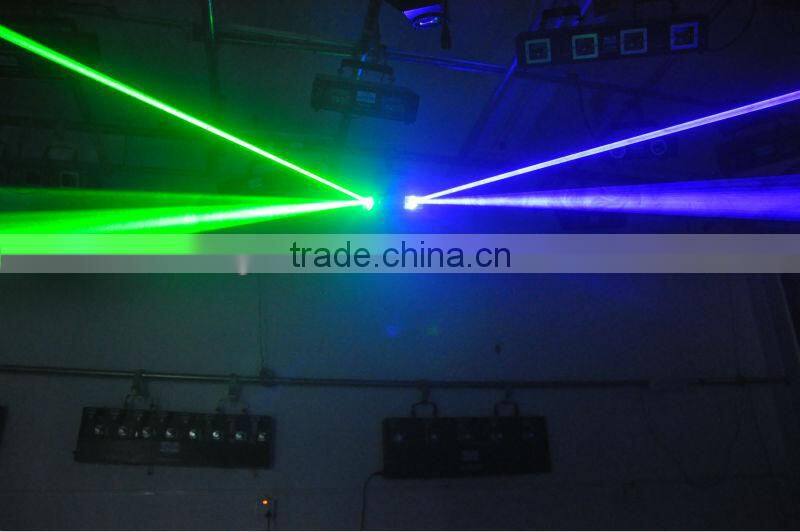 Professional fat beam laser lighting show equipment with DMX