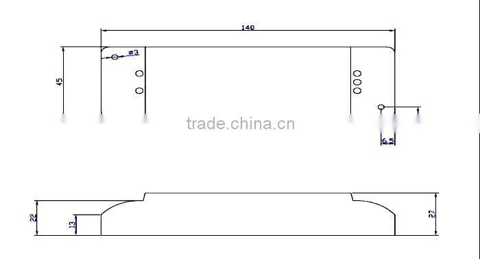 OEM dimmable led power supply 12v 12 watt transformer with CE ETL FCC approval