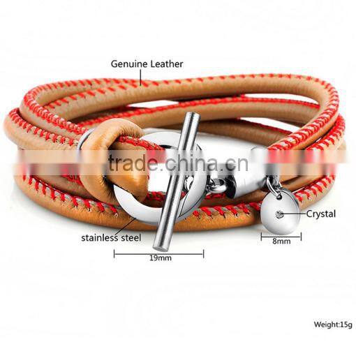 2016 Hot Selling Charm Friendship Beautiful Stainless Steel Bracelet Clasp