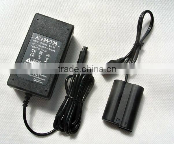 HOT!!! Camera Power Supply EH-5A EH-5B with DC coupler EP-5B for Nikon D7000 D800 D600,For Nikon1 v1