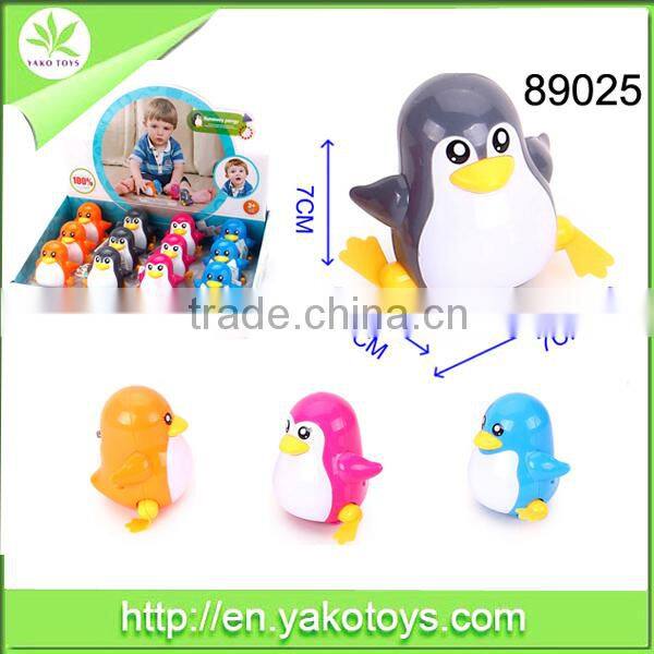 Funny mini plastic animal toys wind up promotional Elephant toy for kids