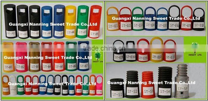 Plastic Thread Coated Wooden Broom Handles