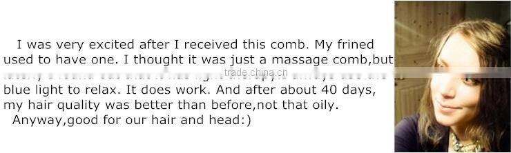 Baldness cure ionic type hair care products scalp massage comb