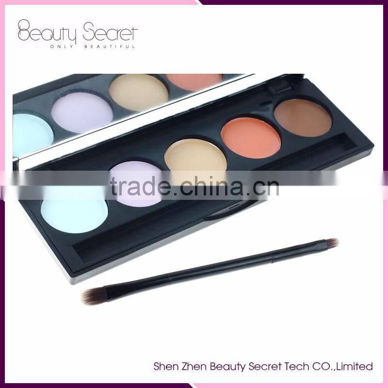 best make up foundation palette for oily skin with 5 colors no logo