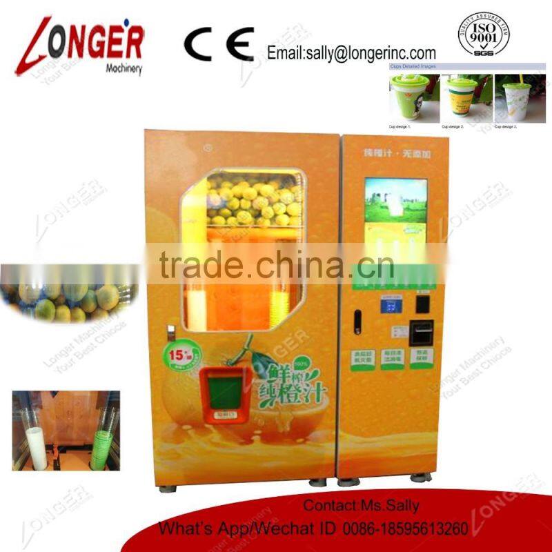 High Efficient Fresh Juice Vending Machine