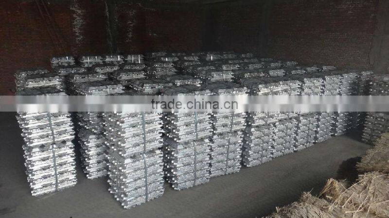 China manufacturer Zinc ingot ,2016 hot sale,low price