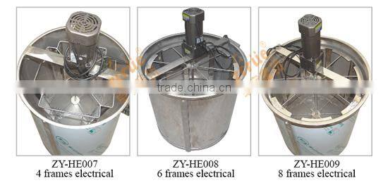 2016 export style Manufacturer hot wholesale 3 frame bee honey extractor