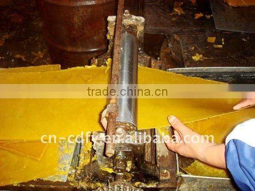 Beeswax foundation sheet honey comb foundation for hives frames beekeeping