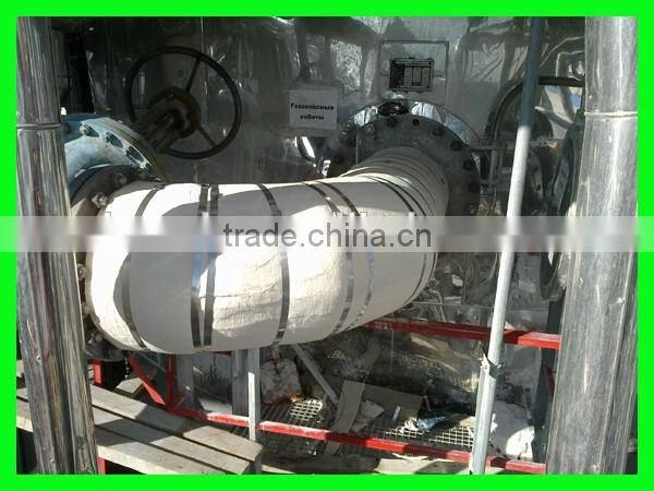 Silica aerogel thermal insulation blanket for pipeline