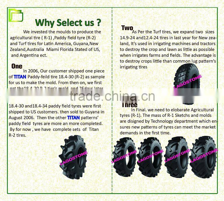 18.4-30 18.4-34 18.4-38 Paddy field tire