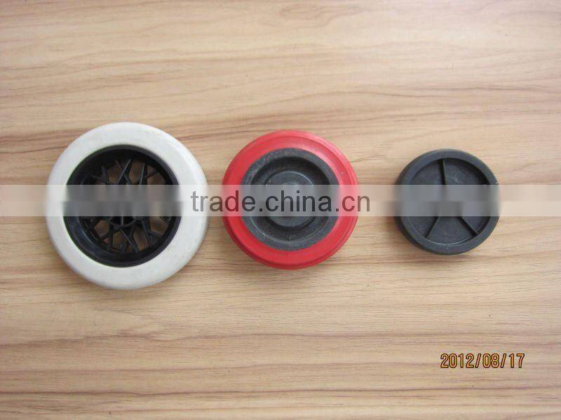 beam trolley hard plastic wheels 4x1.25