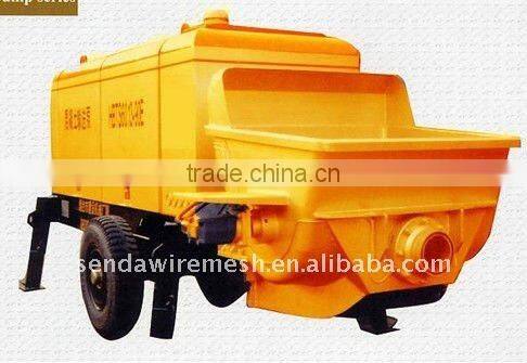 towed concrete pump