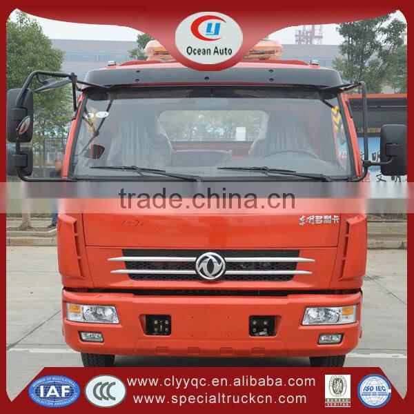 Dongfeng dlk flat wrecker truck 4X2 tow truck for sale