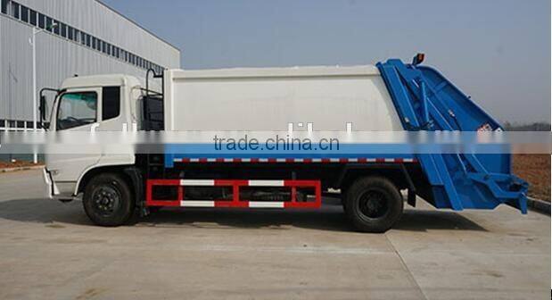 DongFeng 12 m3 RHD compressed garbage truck CLQ5161ZYSE4