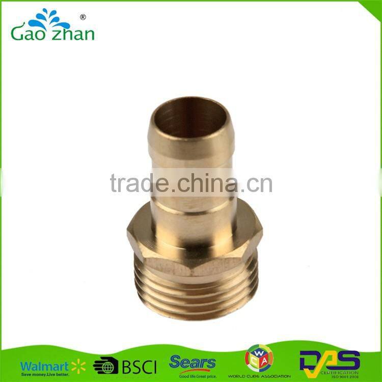 3/4" NPT BSPT male thread hose barb air connector drawing