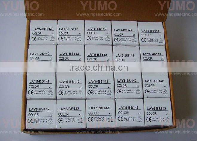 Mushroom Head Push Button Switches LAY5-BS142