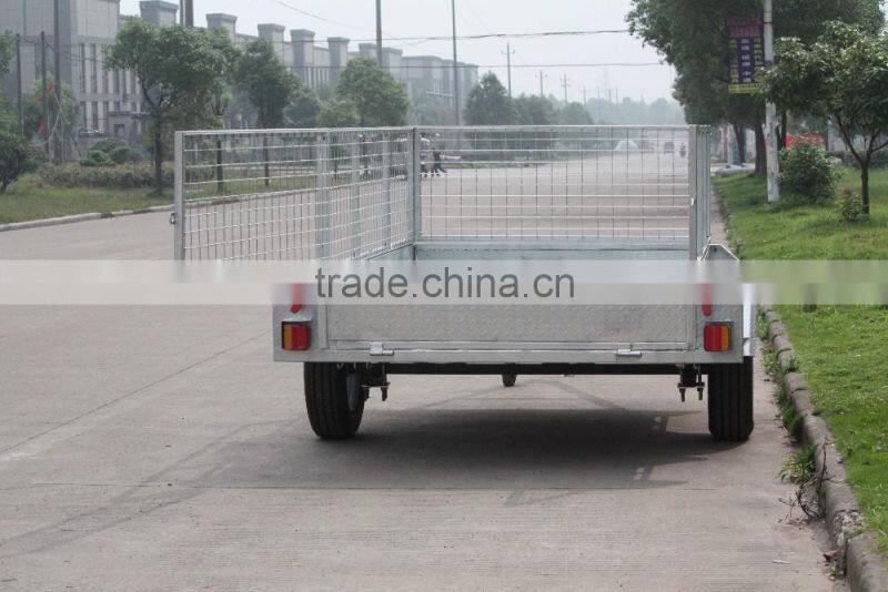 Professional manufactural fully welded Cage Trailer with Ramp (8x5'/ADR/Hot dip Gal) 2016