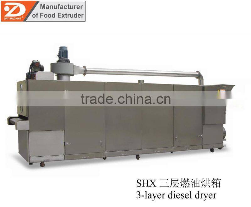 Jinan Dayi 500kg/h double-screw bread crumbs making machine