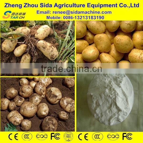 24 Hours Working Continuously Starch Extraction Potato Machine with Low Price