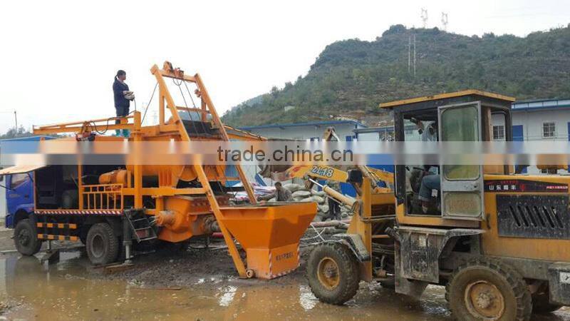 LJBC40 L1 used easy moved truck mounted diesel concrete pump