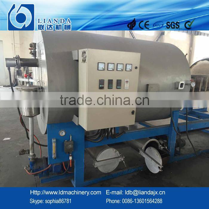 Filter net vacuum cleaning system for fiber machine