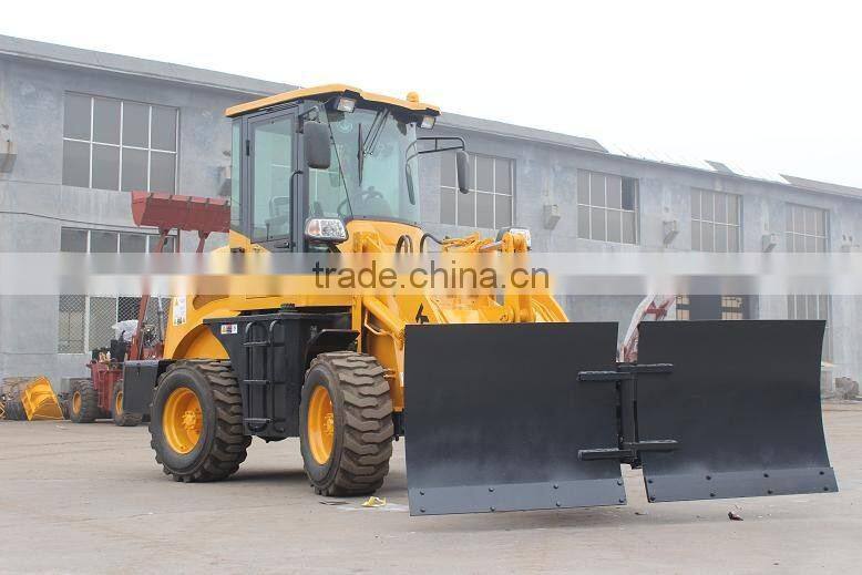 High tire 4WD mini wheel loader with price ZL-15F Euro III