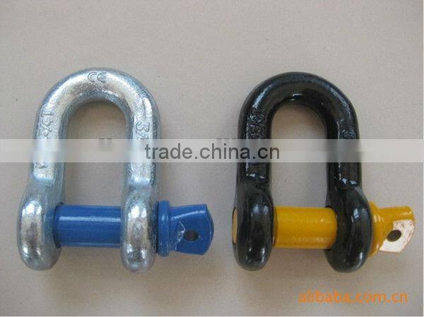 Galvanized Steel Drop Forged D Shackle