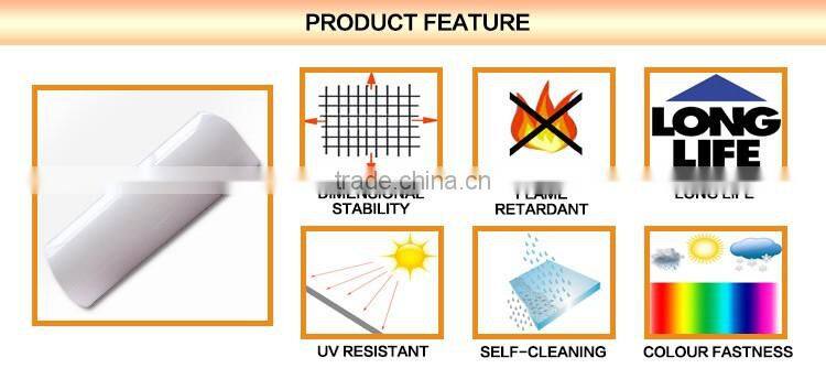 China wholesale pvc frontlit banner rolls advert flex banner