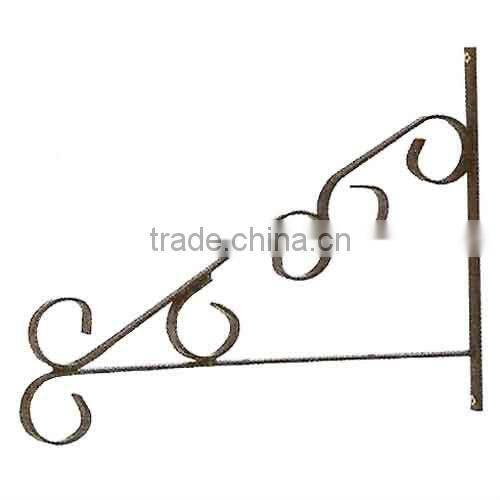 METAL WALL-HUNG HANGING BASKET HOOK