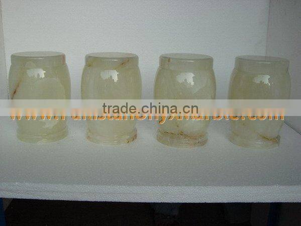 NICE & SHINE Hot Sale Popular URNS ONYX MARBLE HANDICRAFTS