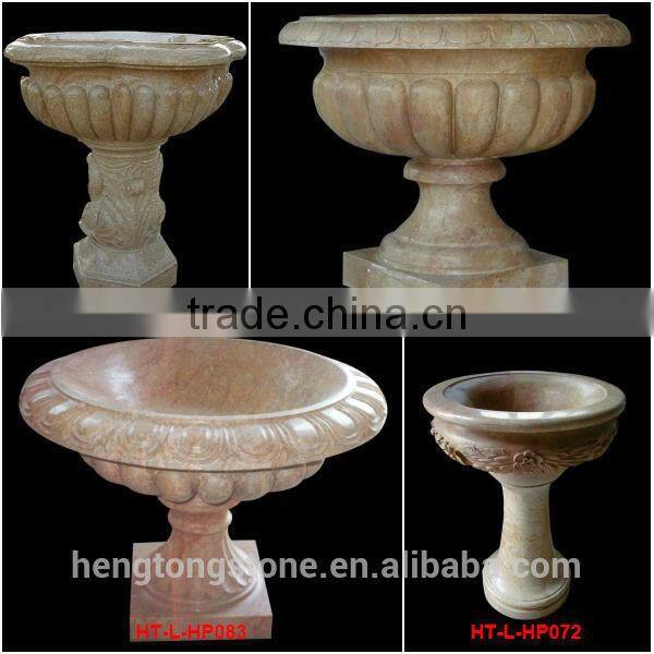 Garden Natural Stone Angel Flower Pots